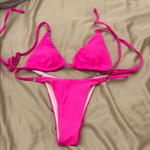 Vibrant Pink Bikini Set